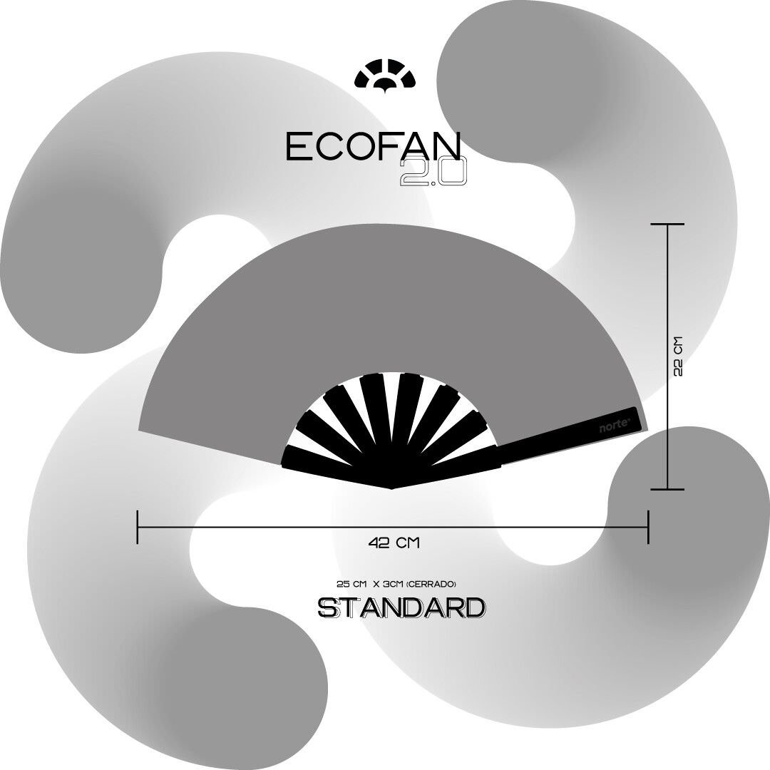 Ecofan Standard Botanic Red