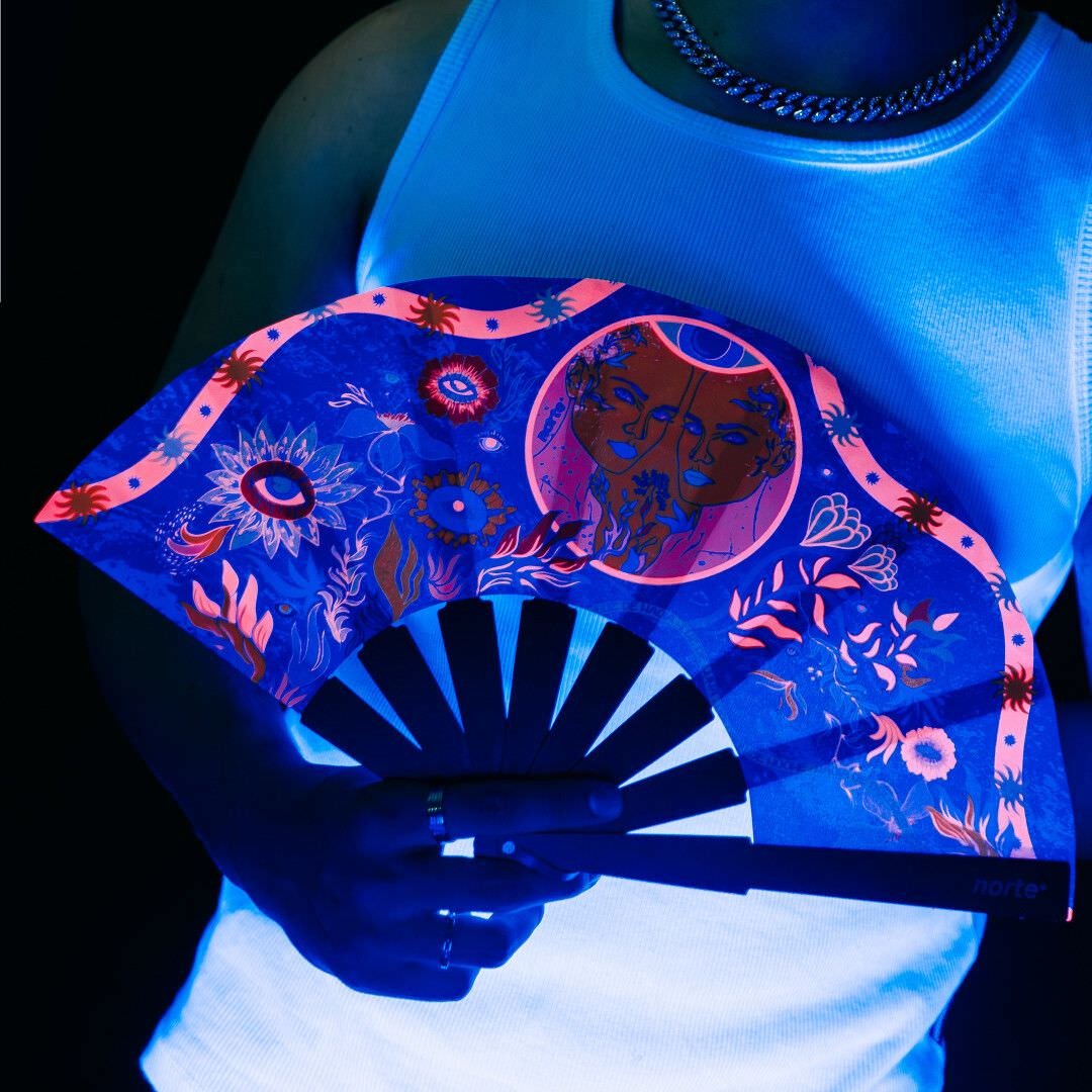 Abanico Sun Queens Pink Standard