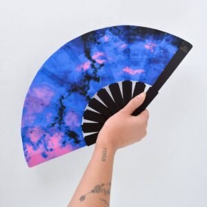 Abanico Galaxia Violet XL Abanico Galaxia Violet XL