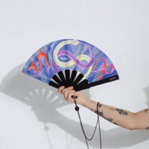 Abanico Uroboros Lilac Standard