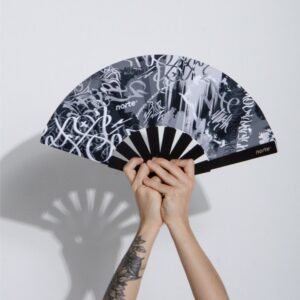 Abanico Fluir Silver XL