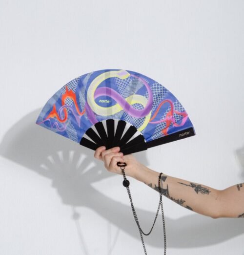 Abanico Uroboros Lilac Pocket