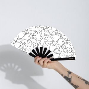 Abanico Weave  White Standard