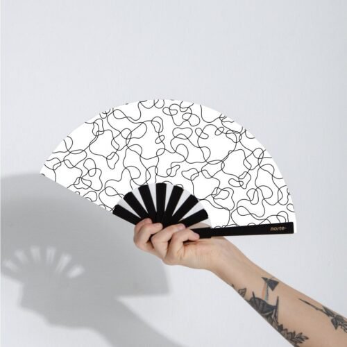 Abanico Weave  White Standard