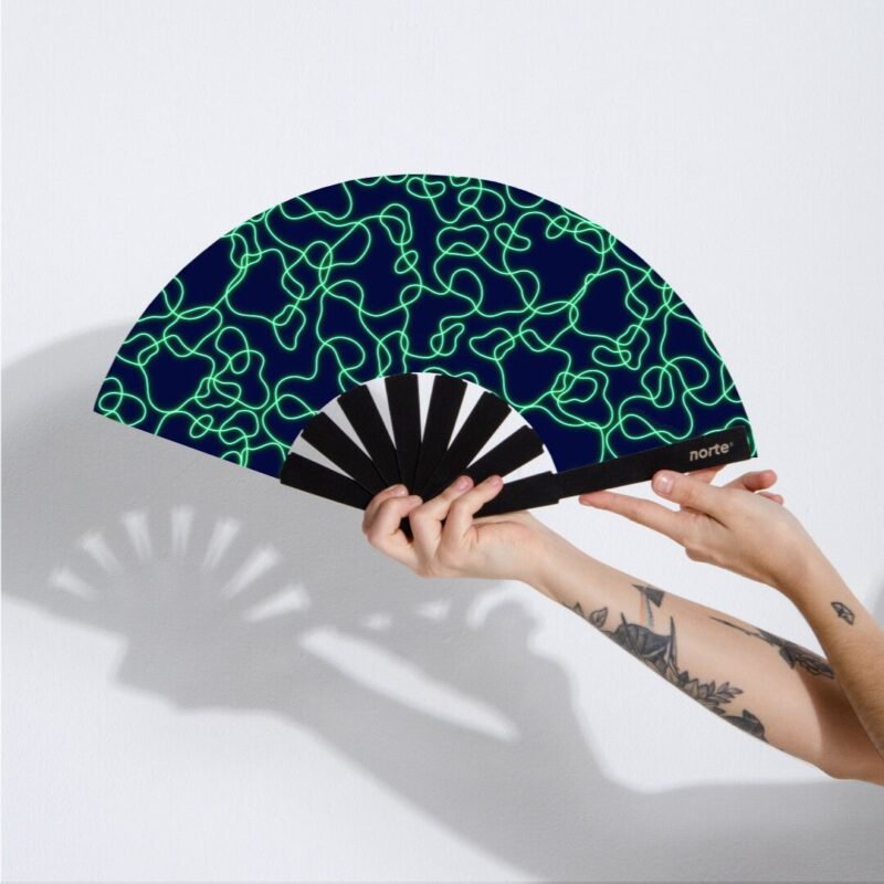 Abanico Weave Green Standard Abanico Weave Green Standard