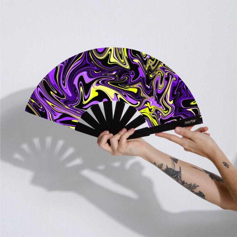 Abanico Fluido Yellow Standard