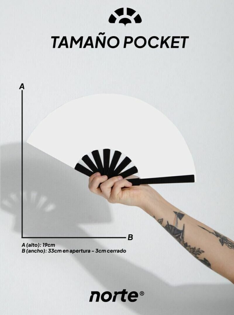 Abanico Full Black Pocket