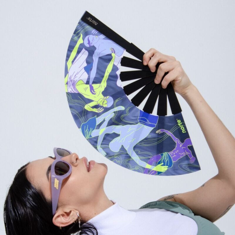 Abanico Movimiento Neón Standard