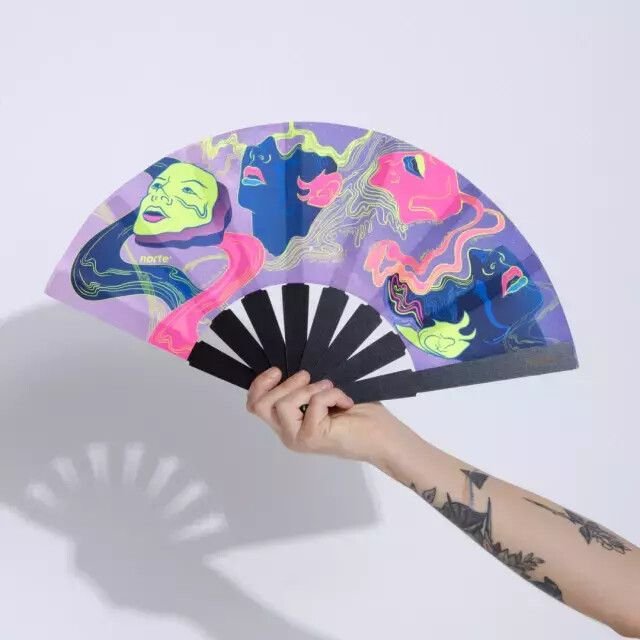 Abanico Mascara Neon XL Abanico Mascara Neon XL