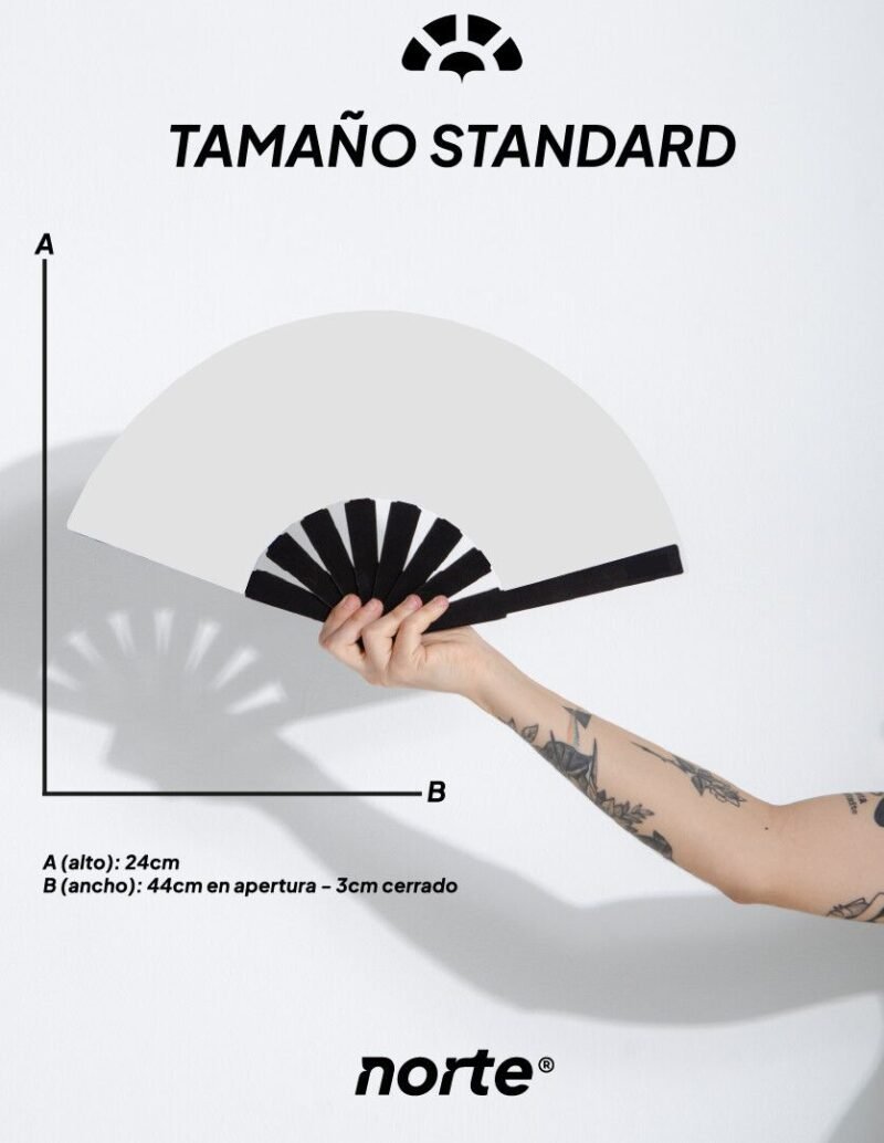 Abanico Fluido Yellow Standard