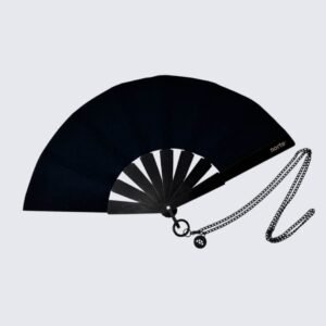 Abanico Full Black Standard + Holder Black