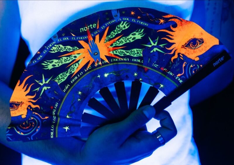 Abanico Mexican Sunset Neón Standard Abanico Mexican Sunset Neón Standard