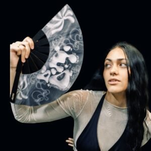 Abanico Sky Drift Silver Standard