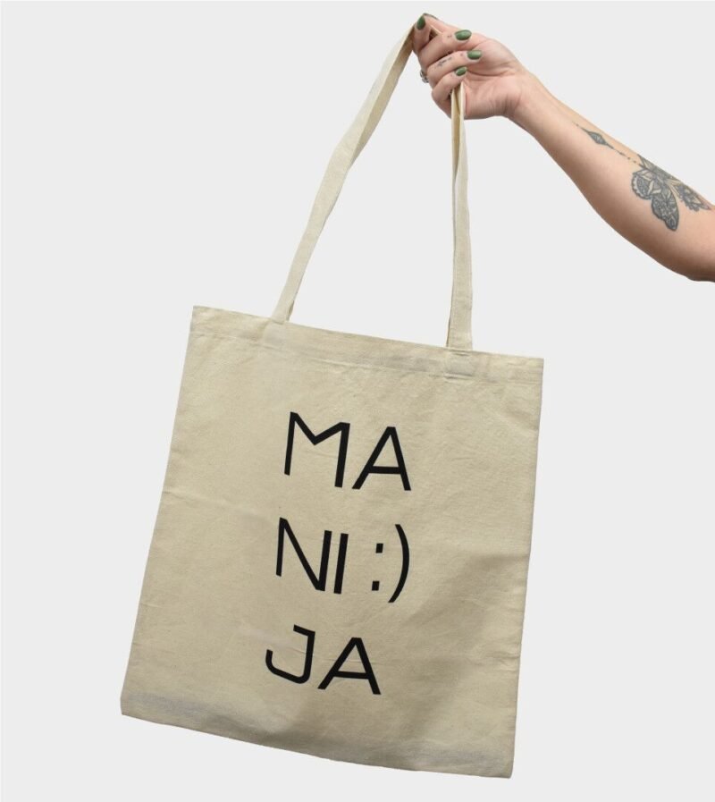 Tote Bag Lienzo Manija Tote Bag Lienzo Manija