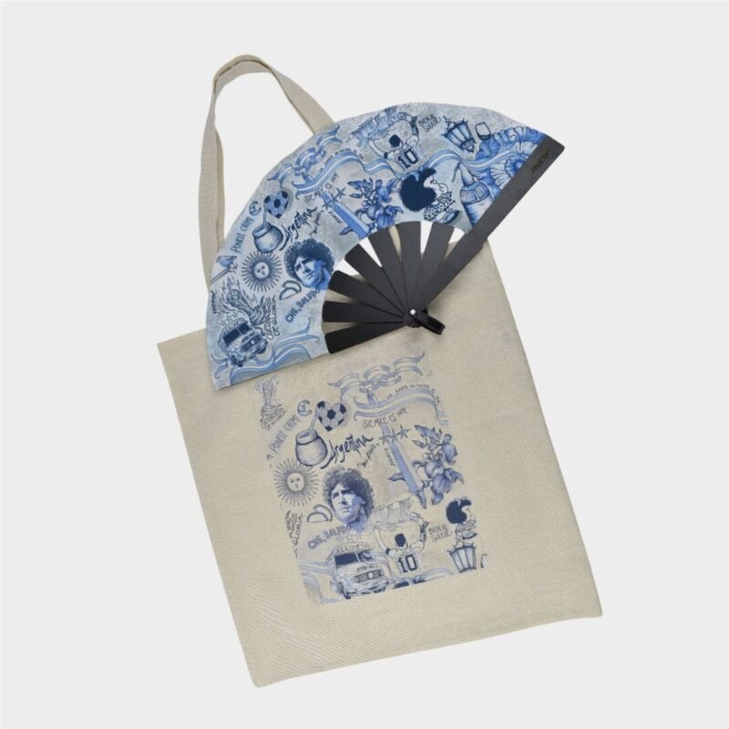 Combo 1 Tote Lienzo Gloria + 1 Abanico Gloria Original Standard