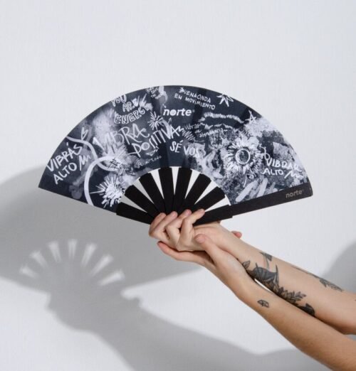 Abanico Vibra Silver XL