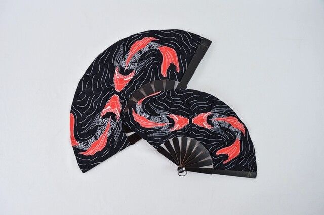 Abanico Koi In Love Pocket