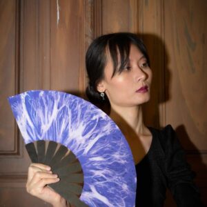 Abanico Tactile Violet Standard