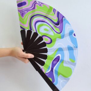 Abanico  Groovy Fluid Green Pocket