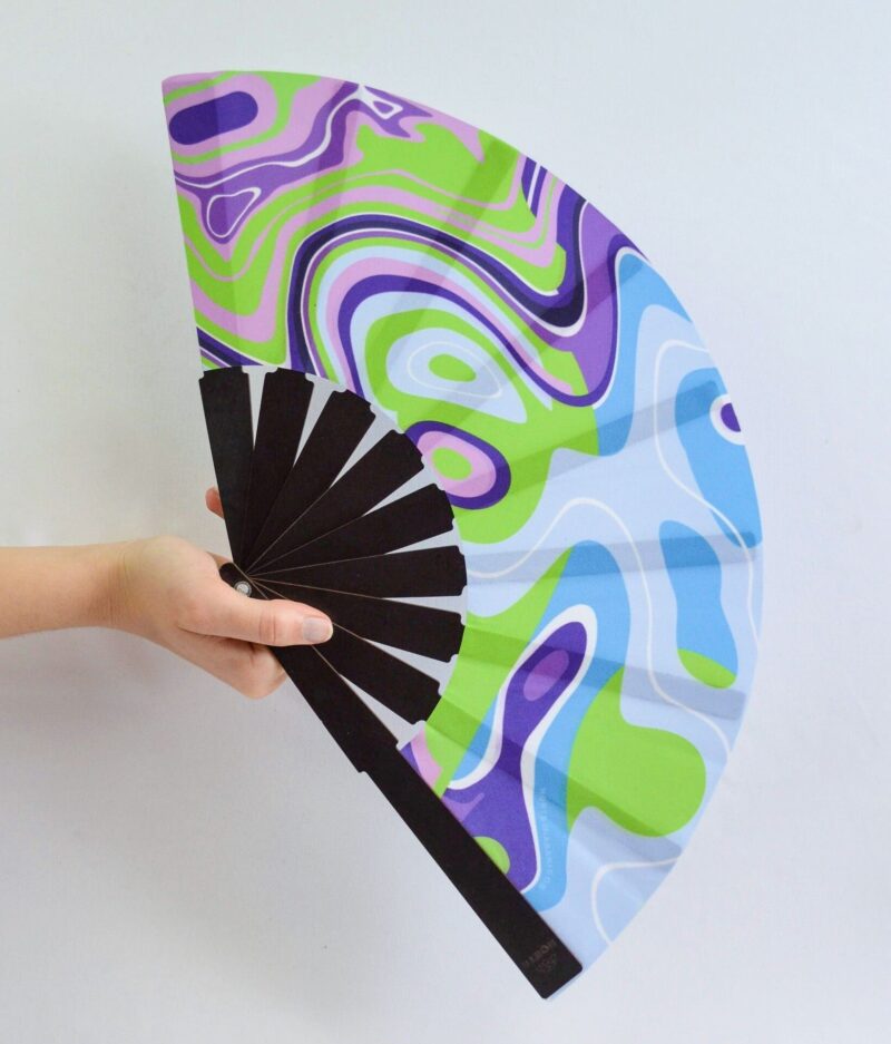 Abanico  Groovy Fluid Green Pocket