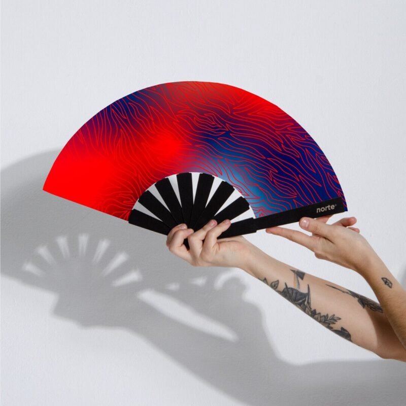 Abanico  Wild Lights Orange Standard