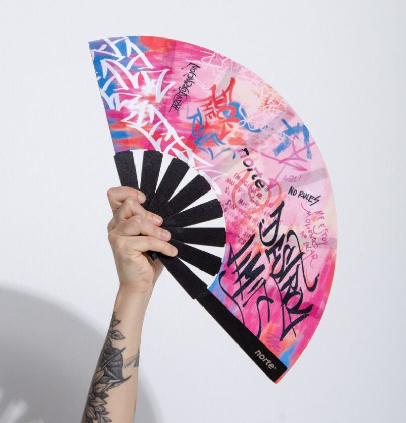 Abanico Sin Límites Orange  XL