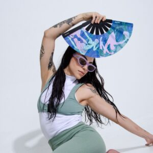 Abanico Movimiento Pastel XL