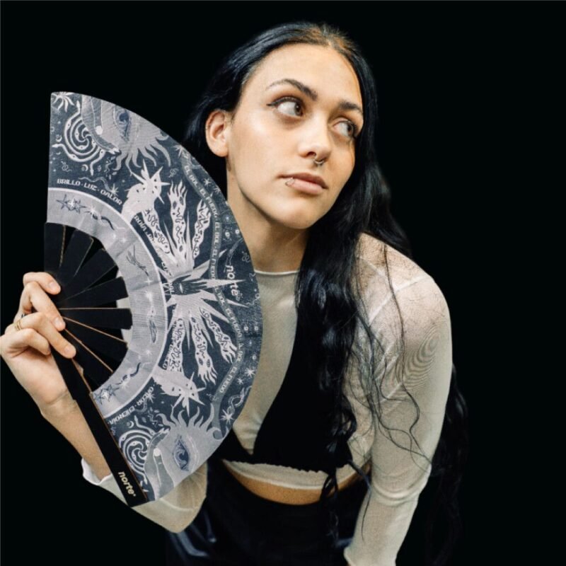 Abanico Mexican Sunset Silver Standard