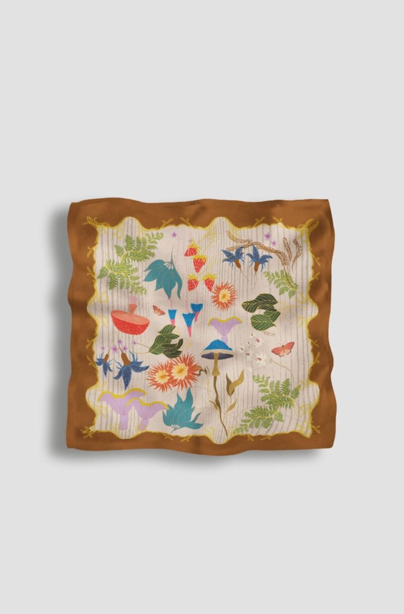 Pañuelo Botanic Nude Large