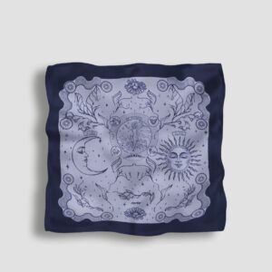 Pañuelo Radiant Soul Lilac Medium
