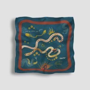 Pañuelo Cosmic Serpent Green Small