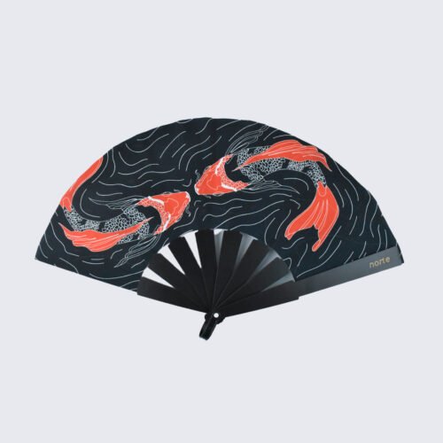 Abanico Koi In Love Red Standard