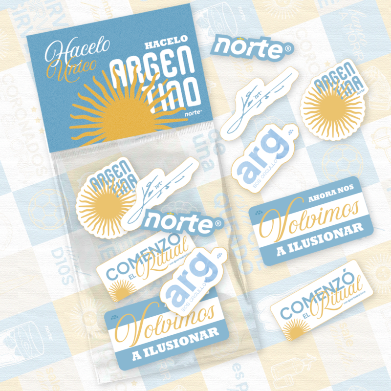 Stickers Mística x5