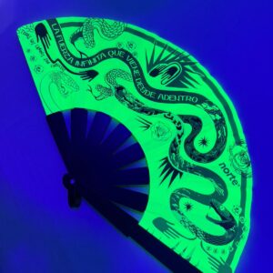 Abanico Cosmic Serpent Fluor Standard