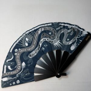 Abanico Cosmic Serpent Silver Standard