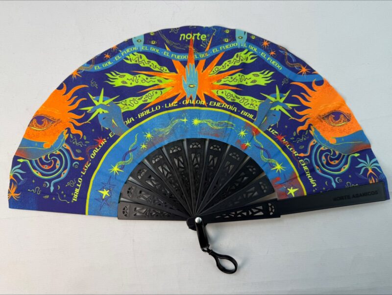 Ecofan Tradicional Mexican Sunset Orange